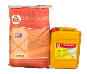 Bondflex B52-Chống thấm hai thành phần đàn hồi cao, gia cường cốt sợi