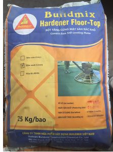 Buildmix Hardener Floor -Top Grey 25kg – Bột rắc tăng cứng sàn màu Xám/ Xanh