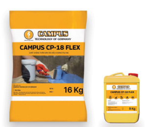 Chống thấm Xi măng Polymer 2 thành phần đàn hồi CAMPUS – CP 18 FLEX