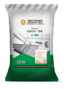 Keo dán gạch, đá cao cấp gốc xi măng 1 thành phần CAMPUS C-902 (C2)